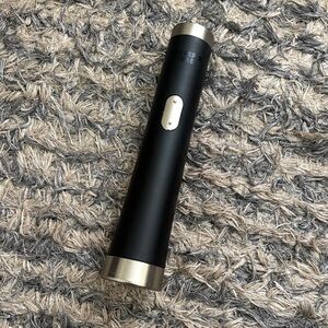 Sharper Image Stylish Black and Silver Electric Wine Opener